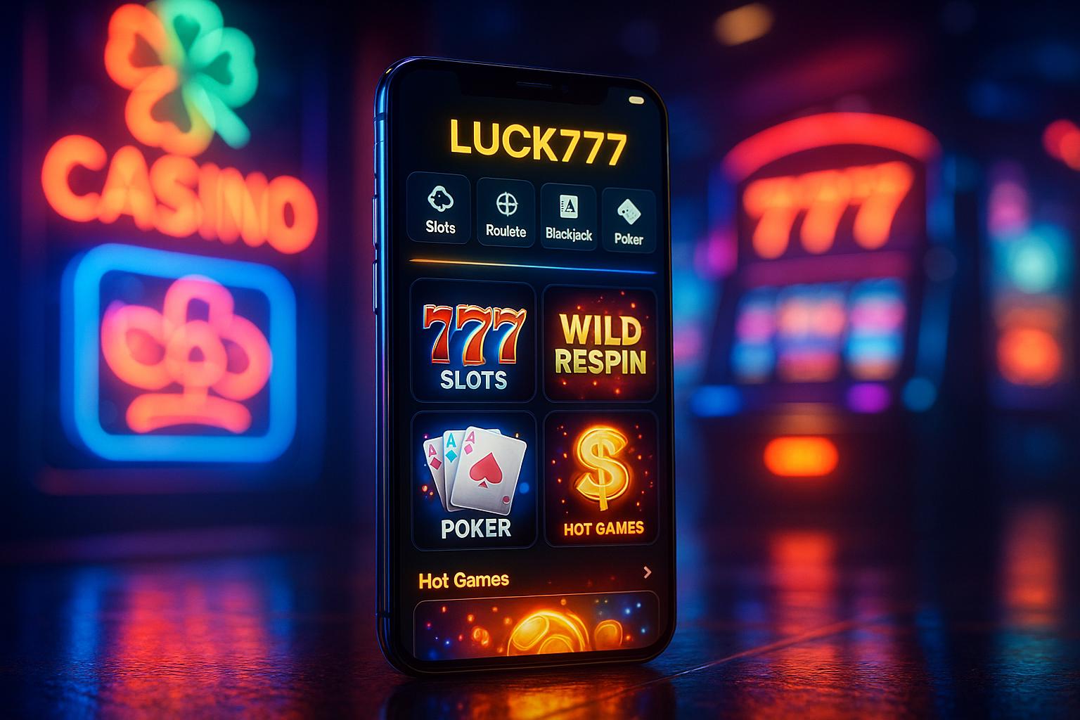 Baixar o LUCK777 Cassino App