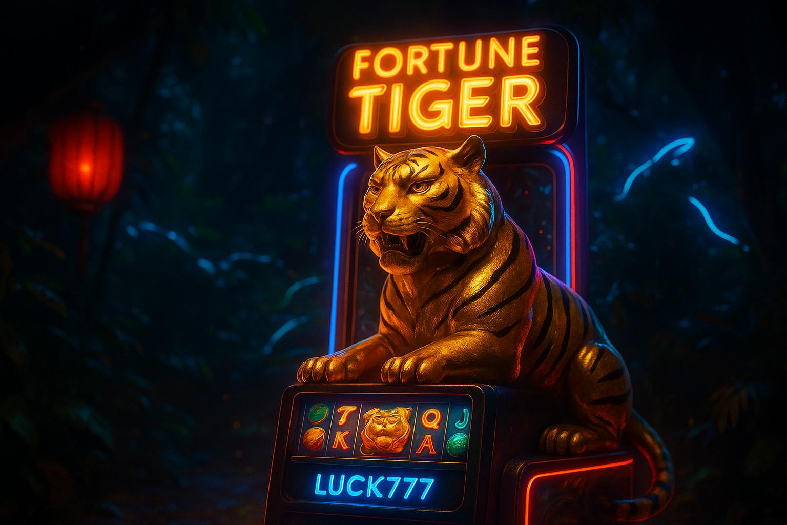 Fortune Tiger é um jogo imperdível no LUCK777 Casino