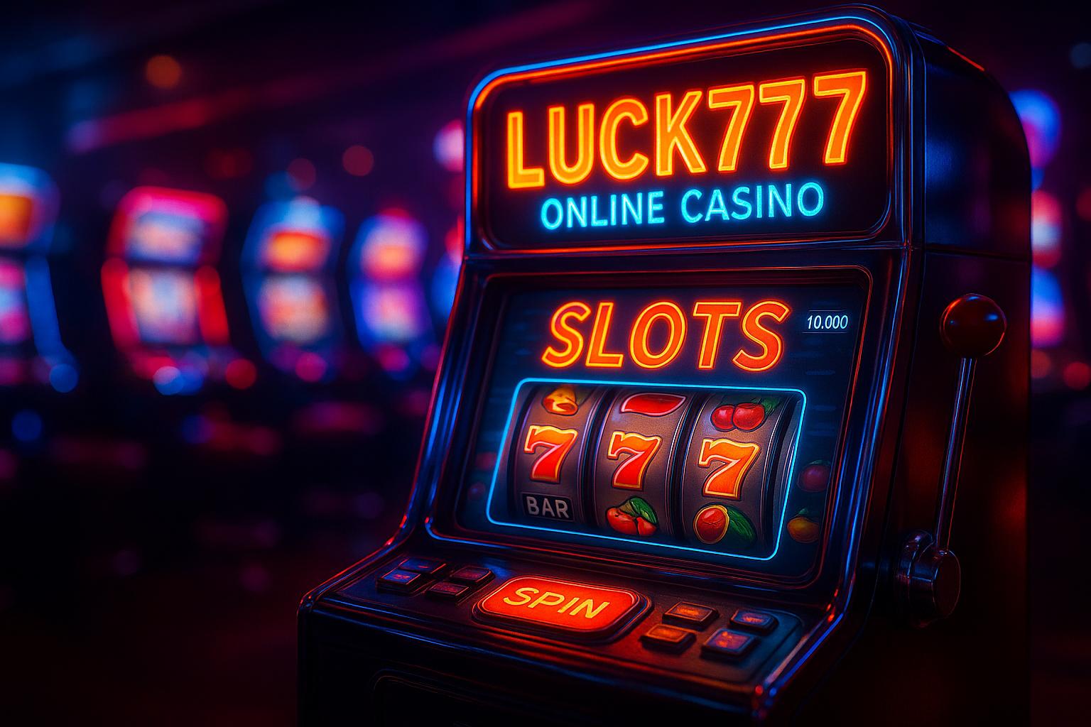 Jogos de Slot no Casino Online LUCK777